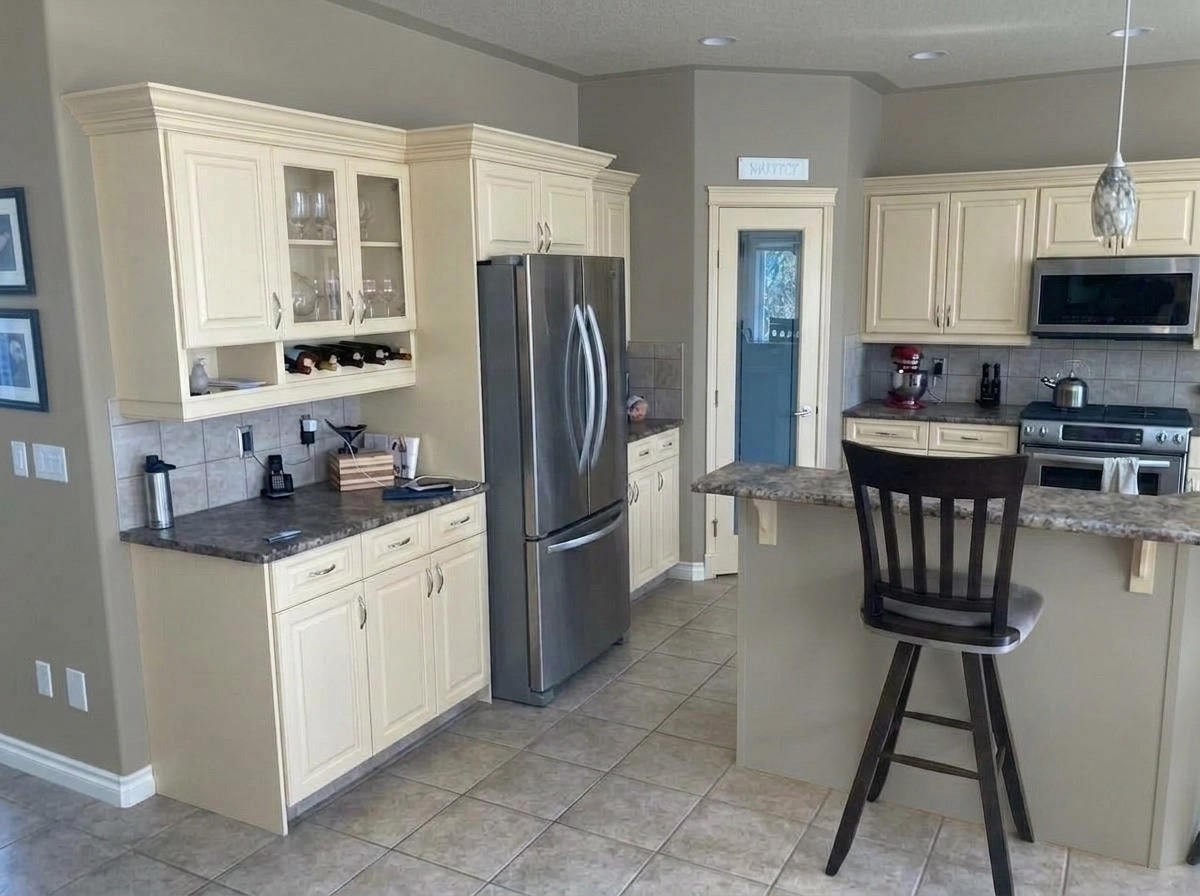 Kitchen interior in no_style style — photo by GenRoom AI