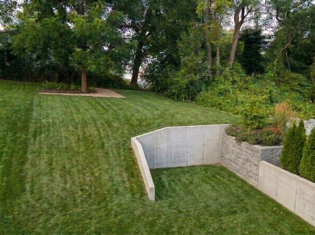 Landscape design in Minimalist Yard style — Yard by GenRoom AI