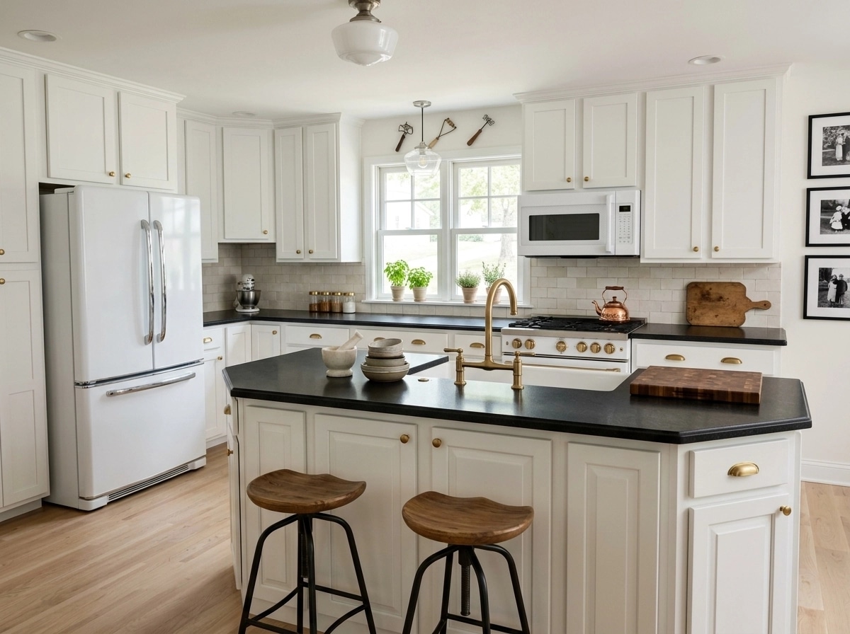 Modern Farmhouse Kitchen design — interior photo by GenRoom AI