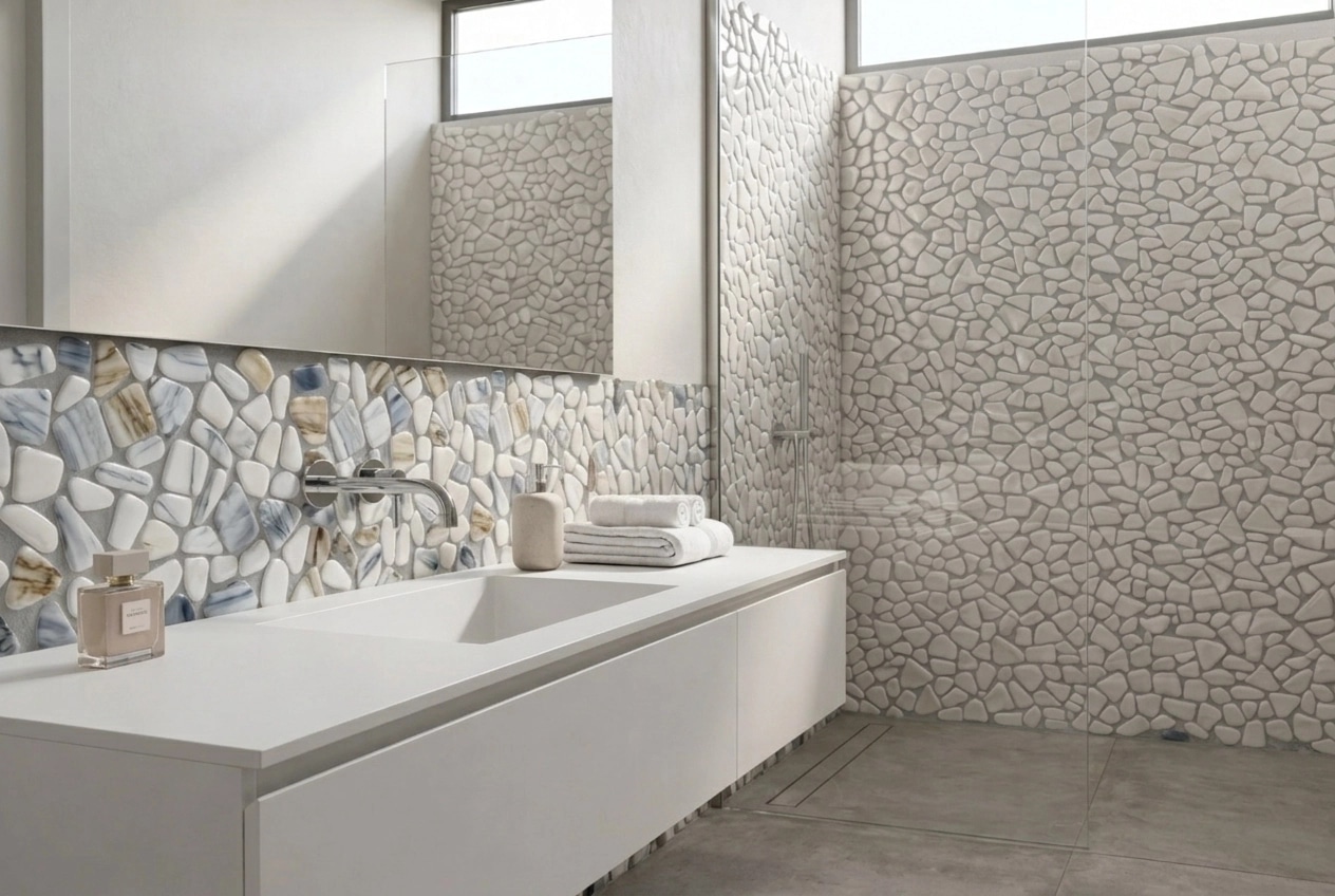 Bathroom interior in Contemporary style — photo by GenRoom AI