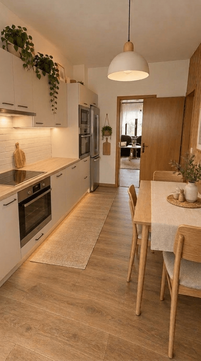 Interior design in Scandinavian style — Kitchen by GenRoom AI