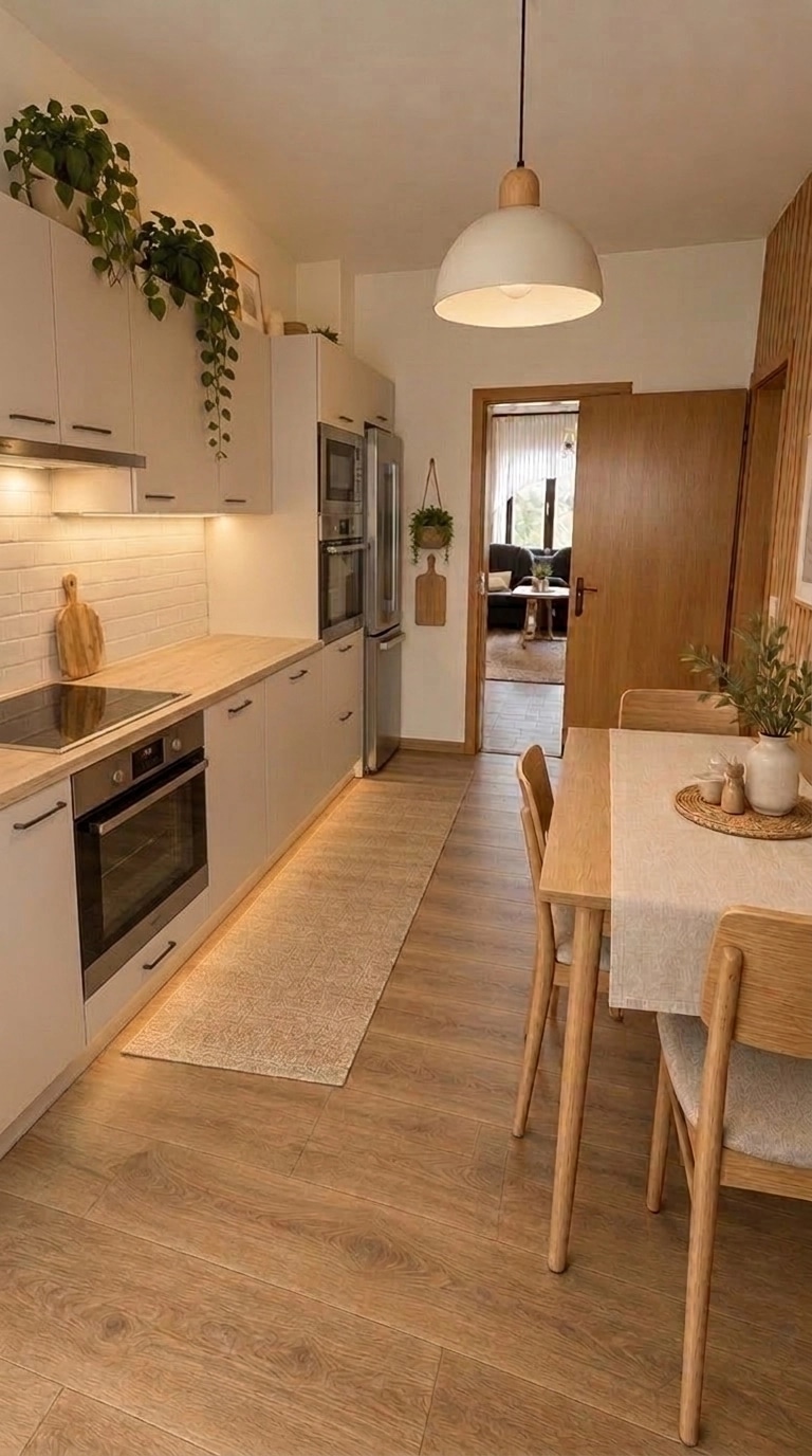 Interior design in Scandinavian style — Kitchen by GenRoom AI