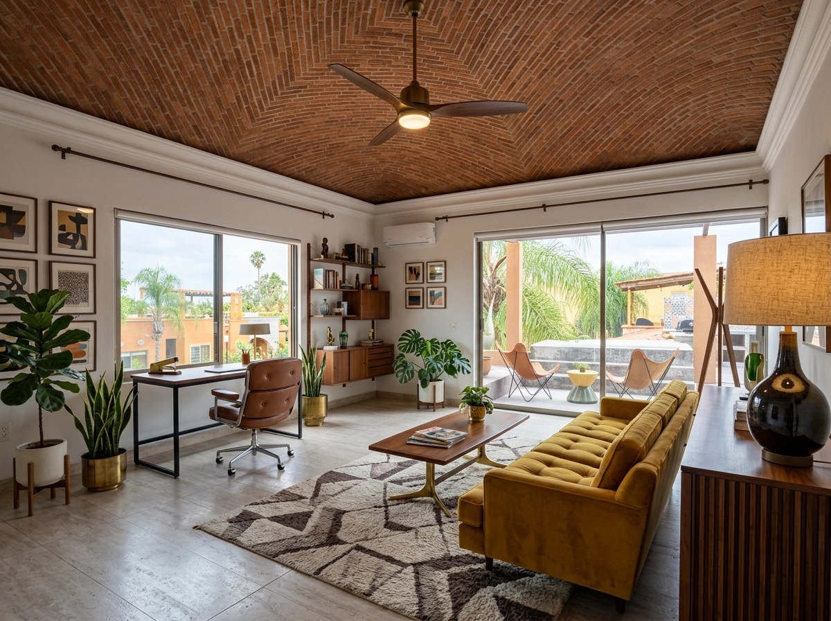 Design d'intérieur en style Mid-Century Modern — other par GenRoom AI