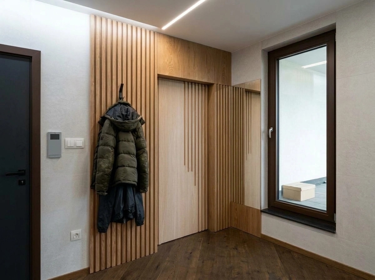 Hallway interior in no_style style — photo by GenRoom AI