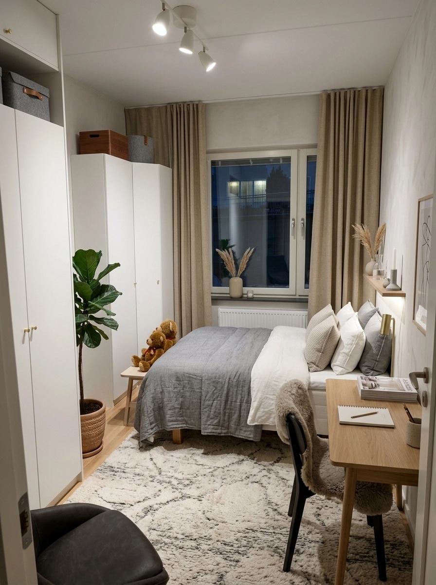 Scandinavian Quarto design — interior photo by GenRoom AI