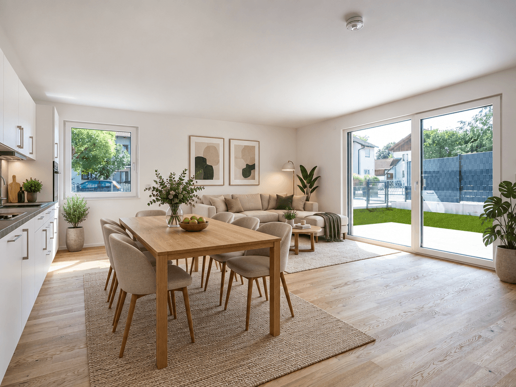 Kitchen interior in no_style style — photo by GenRoom AI