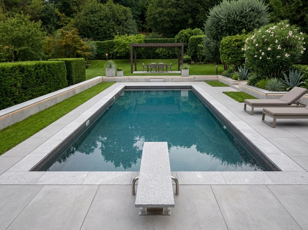 Landscape design in Minimalist Yard style — Yard by GenRoom AI