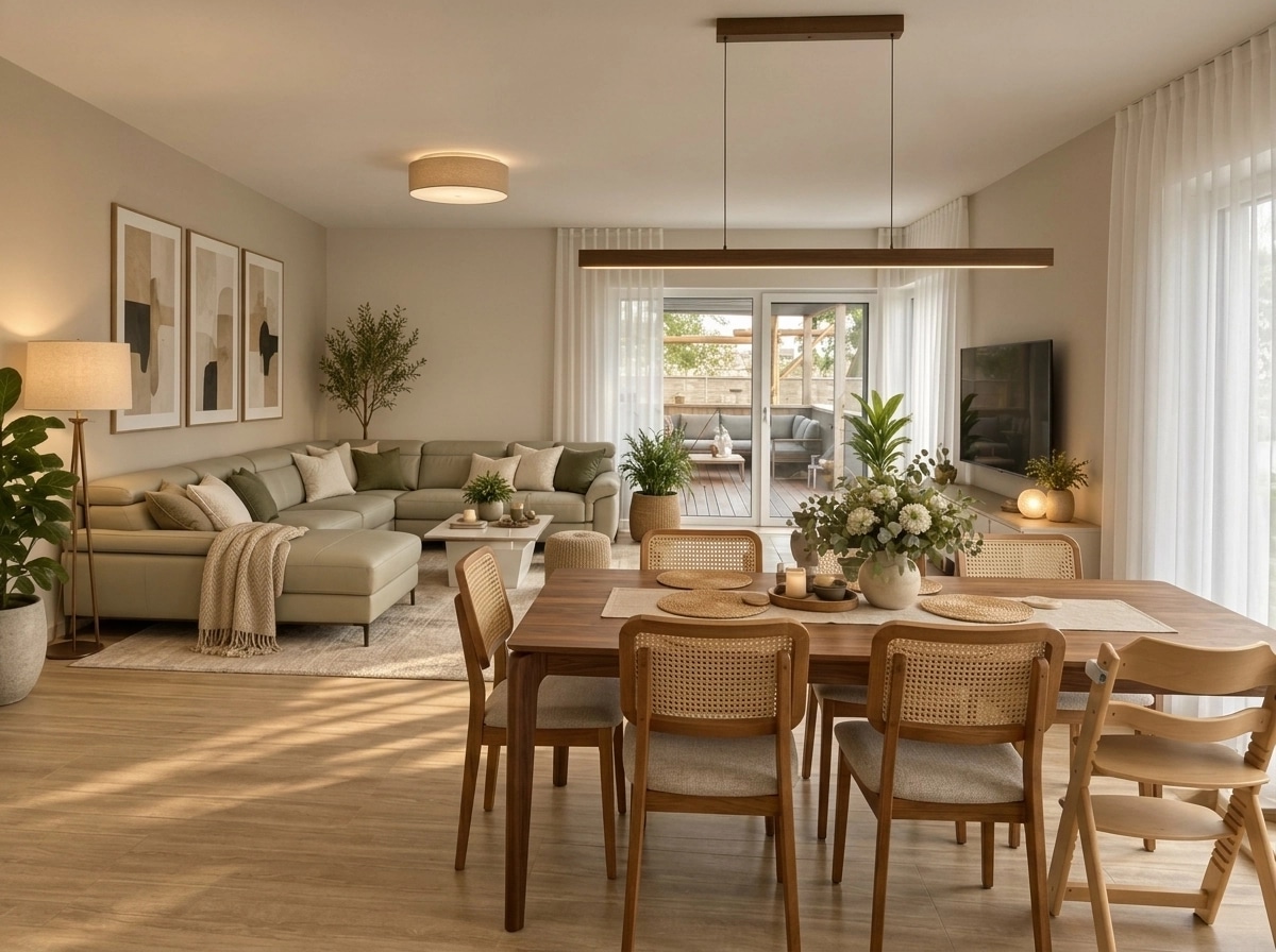 Interior design in Contemporary style — Living Room by GenRoom AI