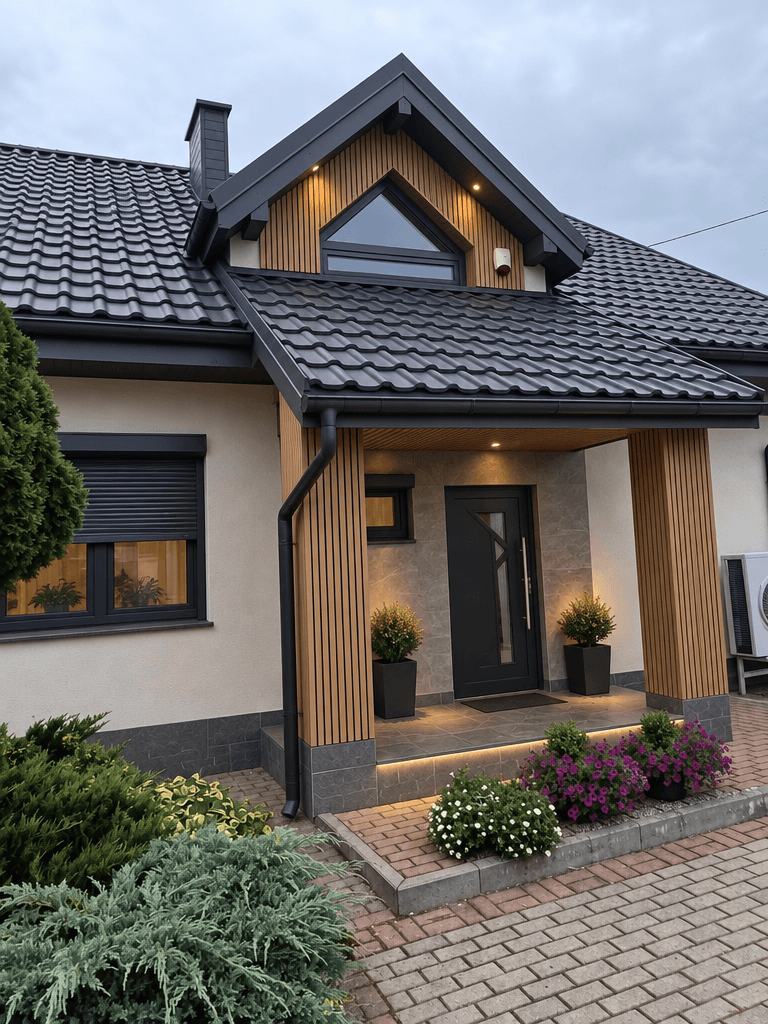 Facade design in no_style style — photo by GenRoom AI