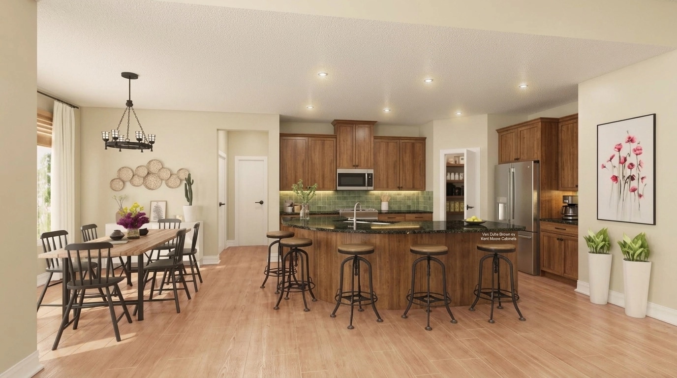 Kitchen interior in no_style style — photo by GenRoom AI
