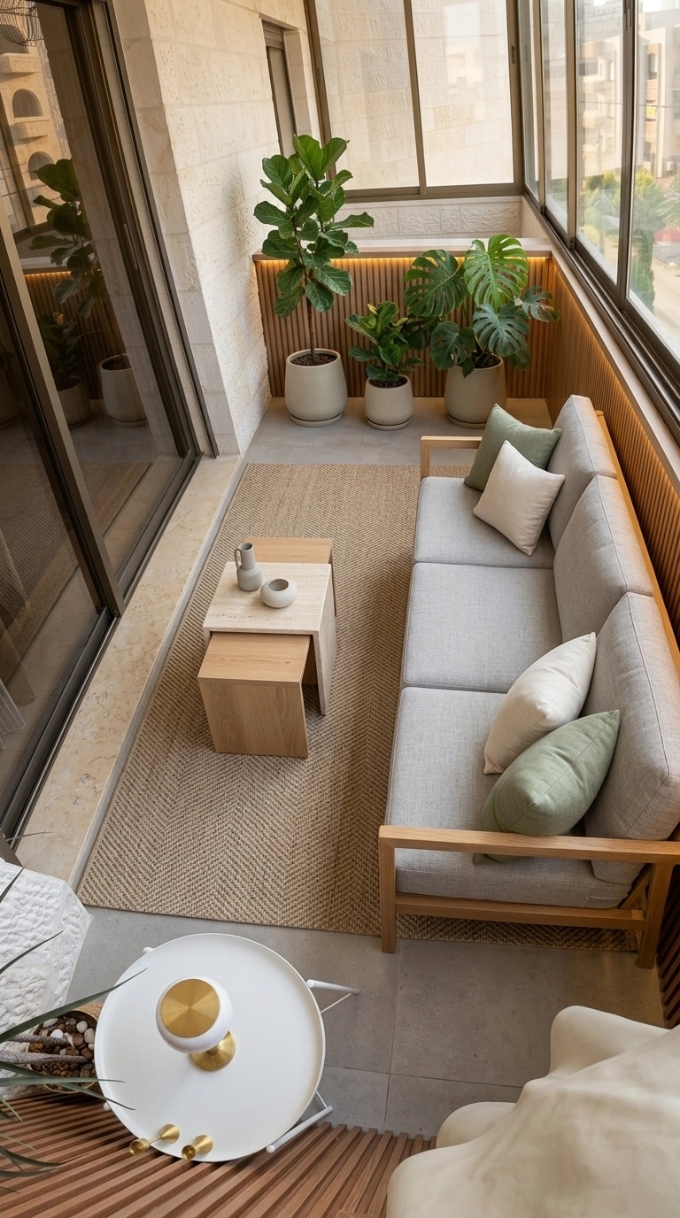 Interiördesign i stilen Scandinavian — terrace av GenRoom AI