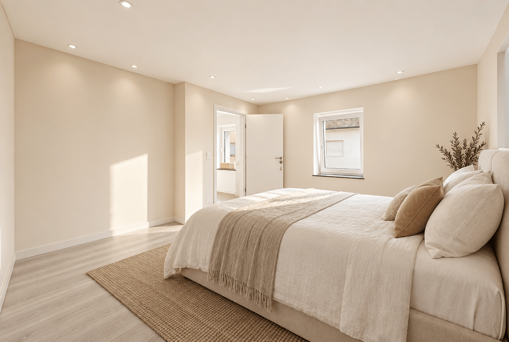 Interior design in Scandinavian style — Bedroom by GenRoom AI
