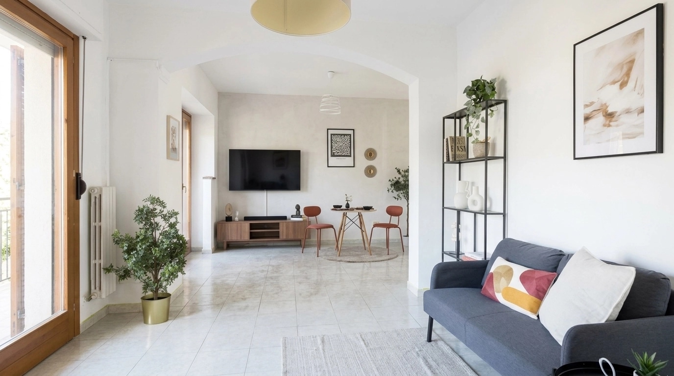 Interior design in Contemporary style — Living Room by GenRoom AI