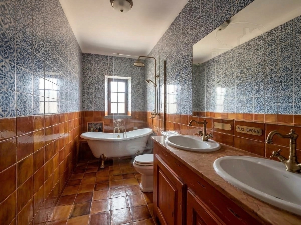 Bathroom interior in no_style style — photo by GenRoom AI