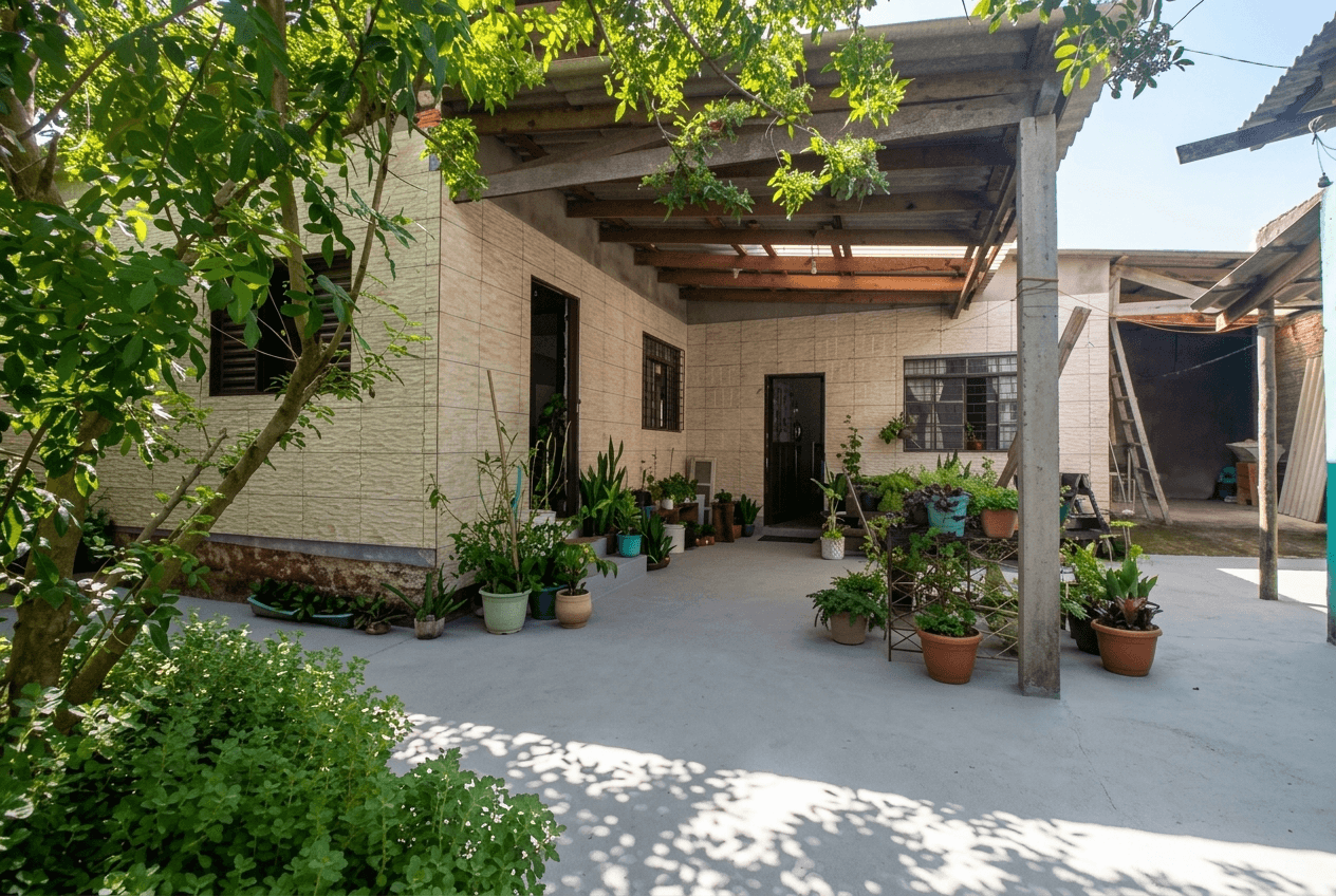 Yard design in no_style style — photo by GenRoom AI