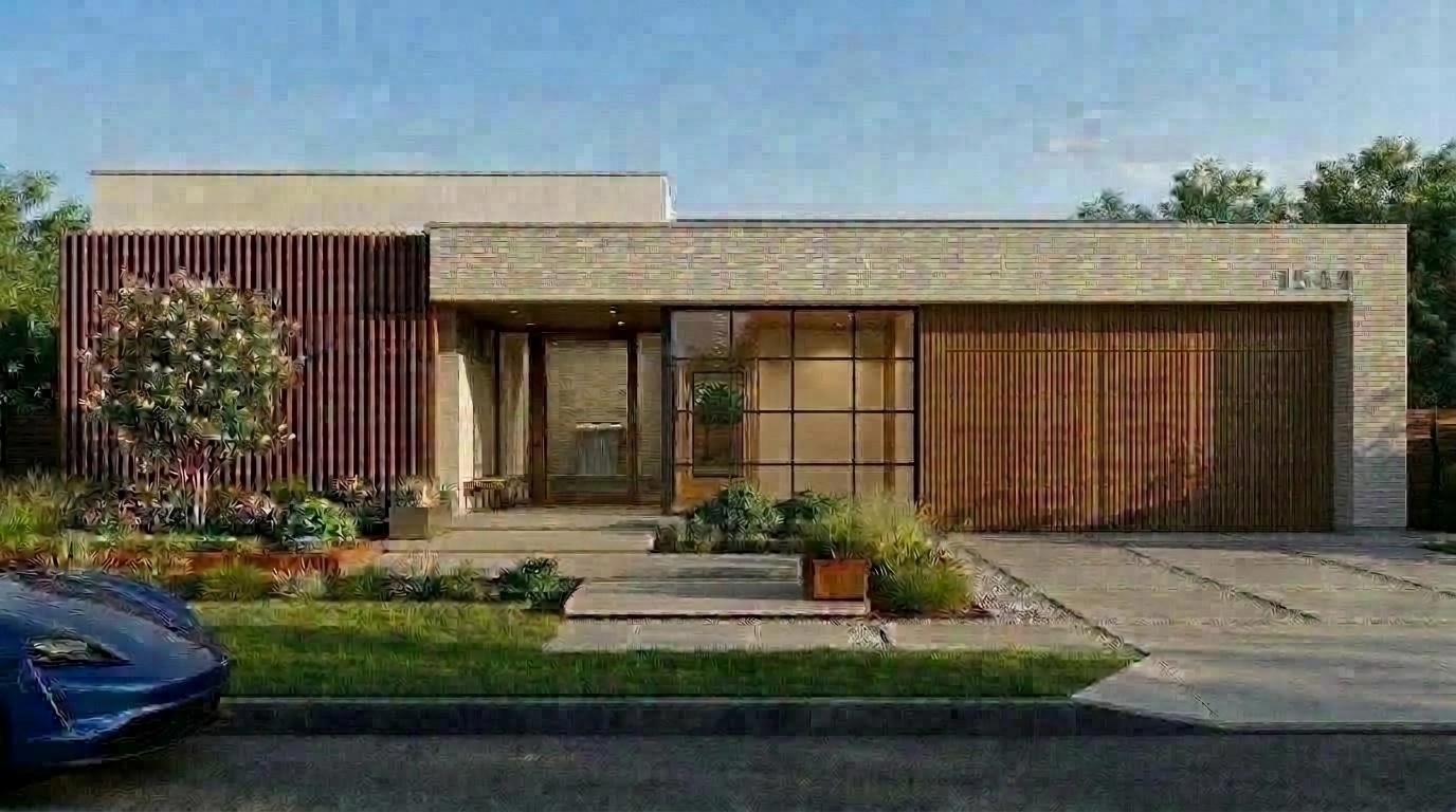 Contemporary Facade Facade design — facade photo by GenRoom AI