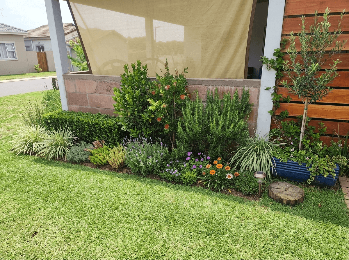 Yard design in no_style style — photo by GenRoom AI