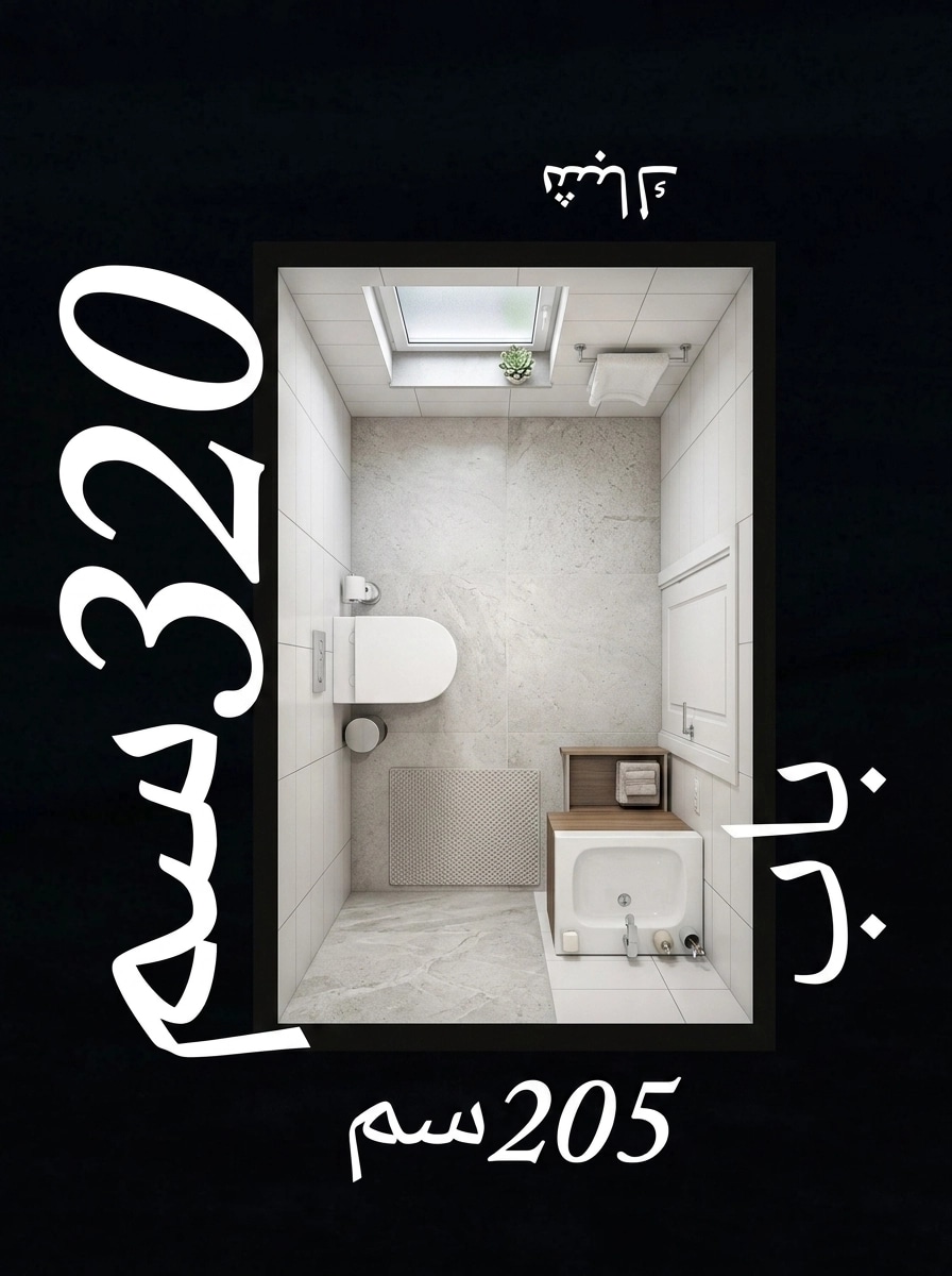 Bathroom interior in no_style style — photo by GenRoom AI