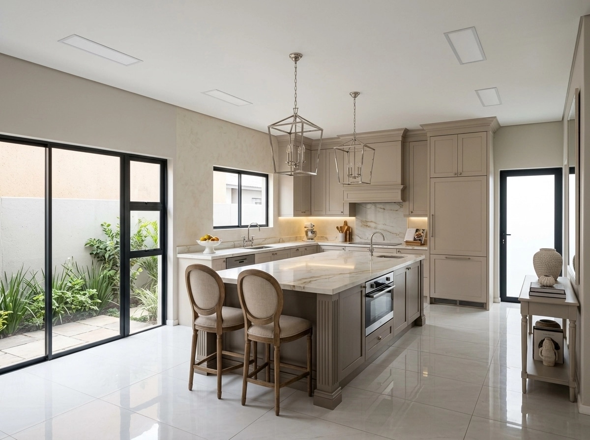 Interior design in Transitional style — Kitchen by GenRoom AI