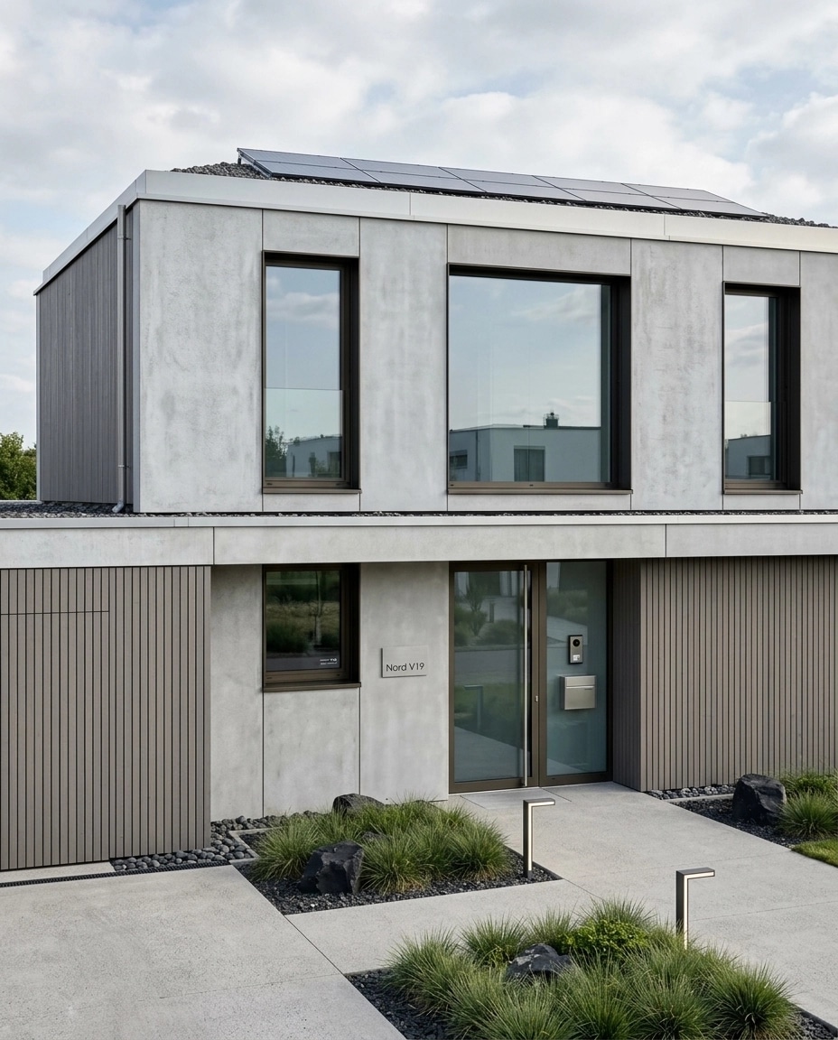Facade design in Minimalist Facade style — Facade by GenRoom AI