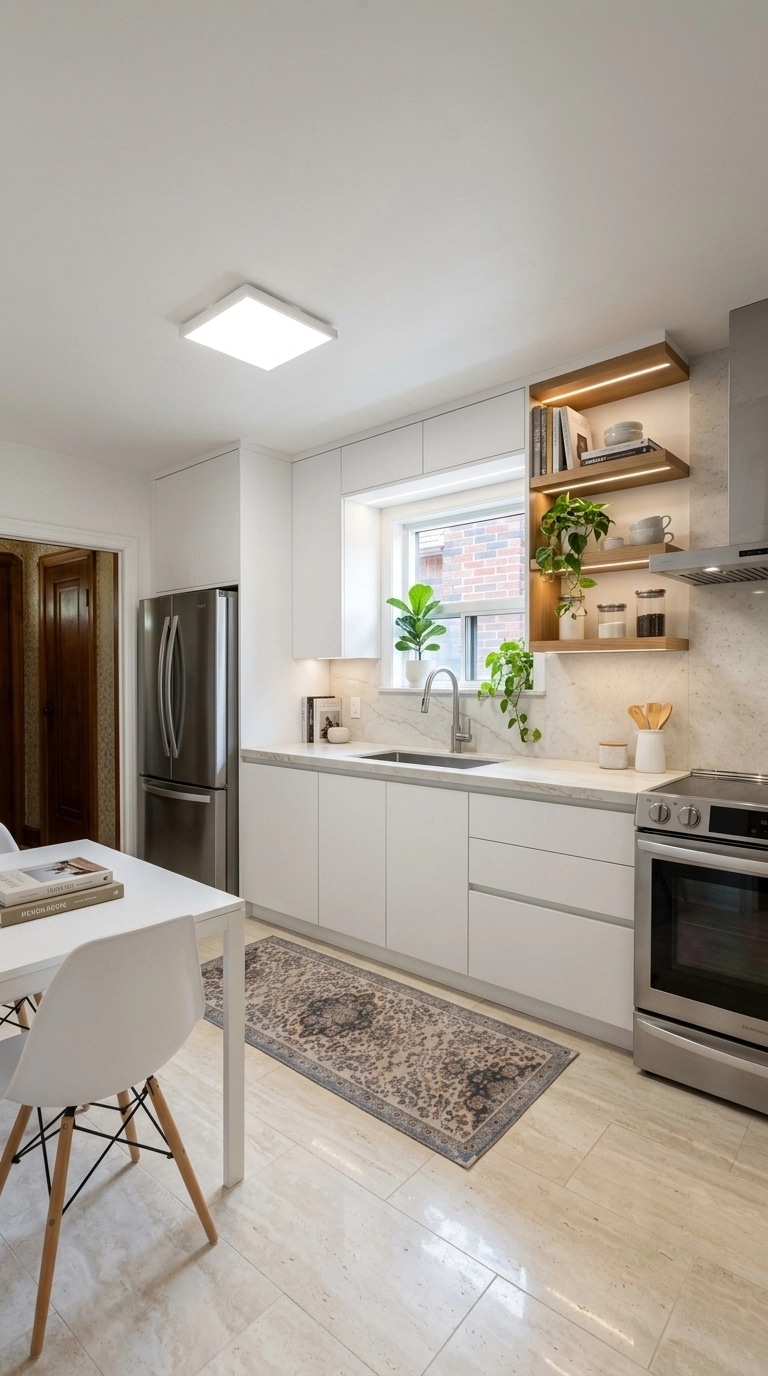 Interior design in Contemporary style — Kitchen by GenRoom AI