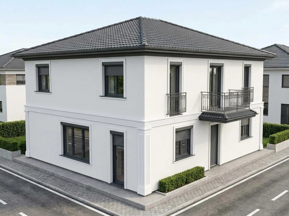 Facade design in Classic Facade style — Facade by GenRoom AI