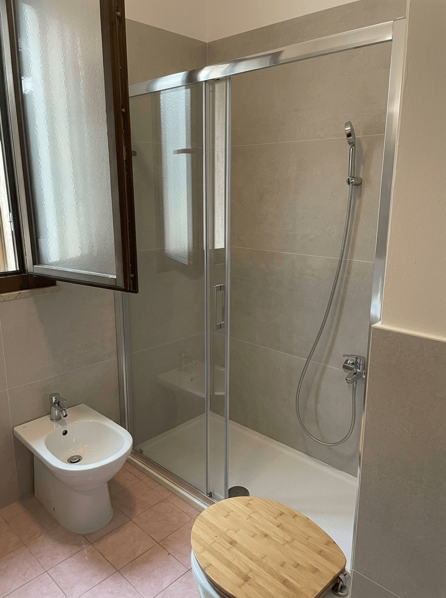 Bathroom interior in no_style style — photo by GenRoom AI
