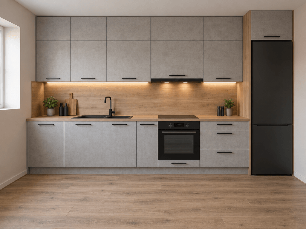Kitchen interior in no_style style — photo by GenRoom AI