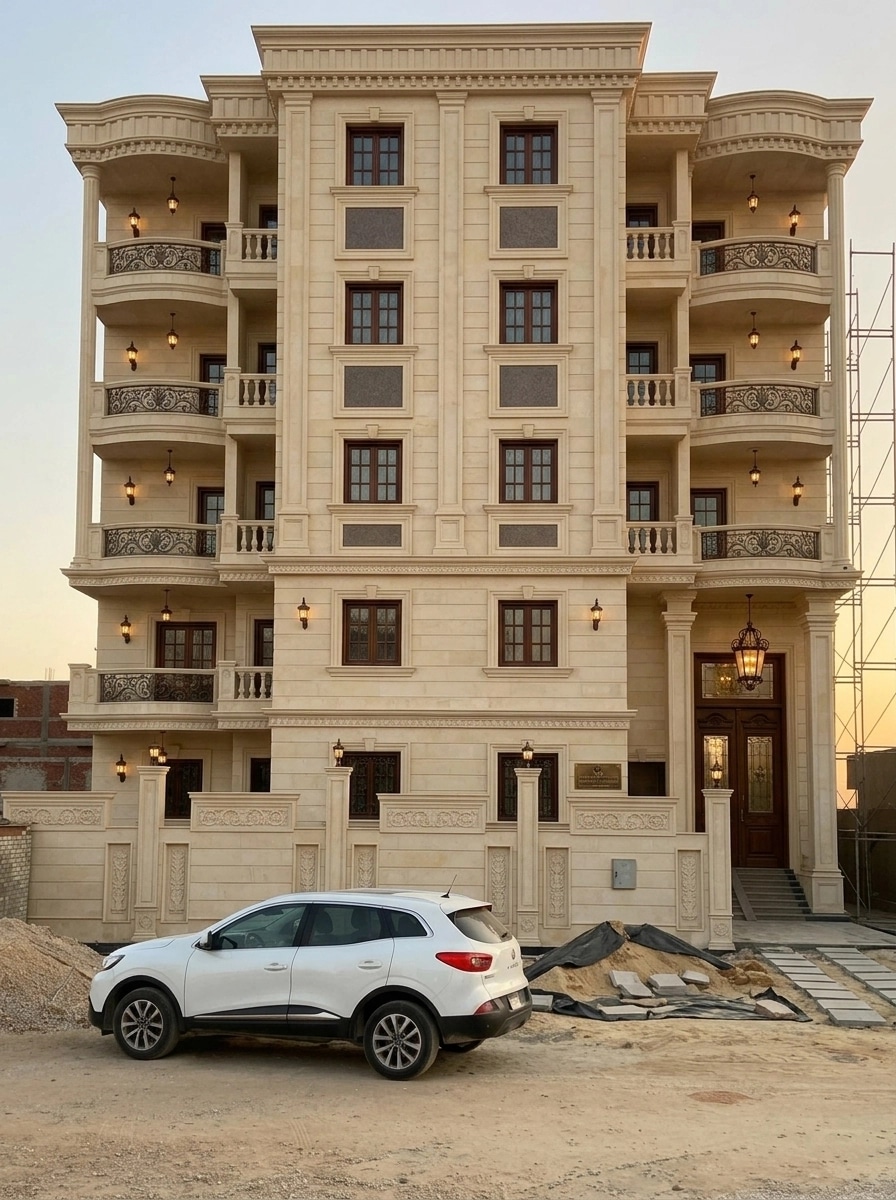 Diseño de fachada en estilo Classic Facade — Fachada por GenRoom AI