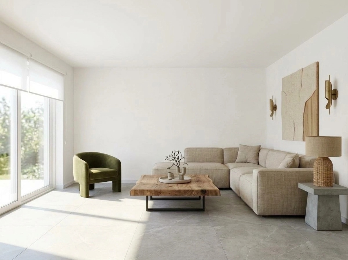 Interior design in Contemporary style — Living Room by GenRoom AI