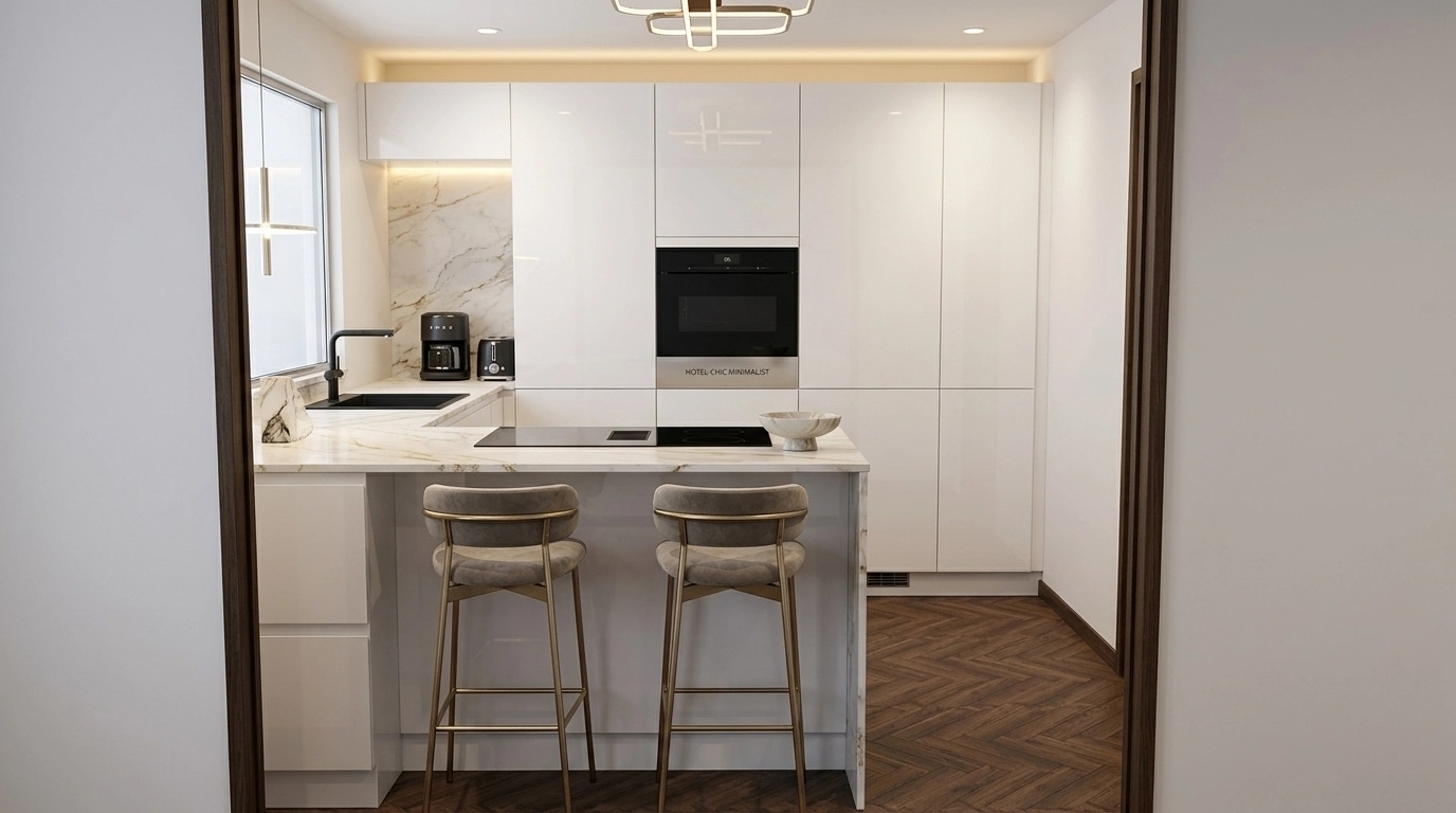 Contemporary Kitchen design — interior photo by GenRoom AI