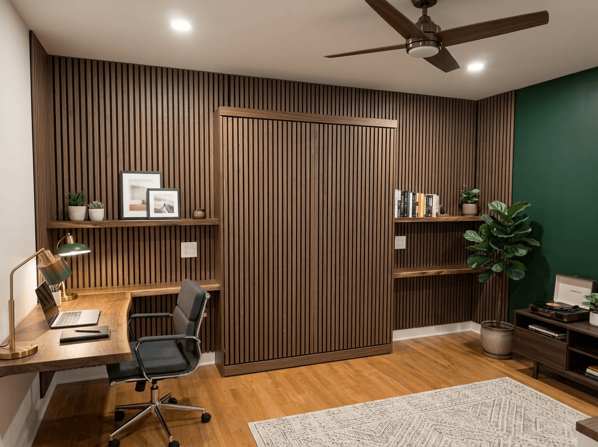 Office interior in no_style style — photo by GenRoom AI