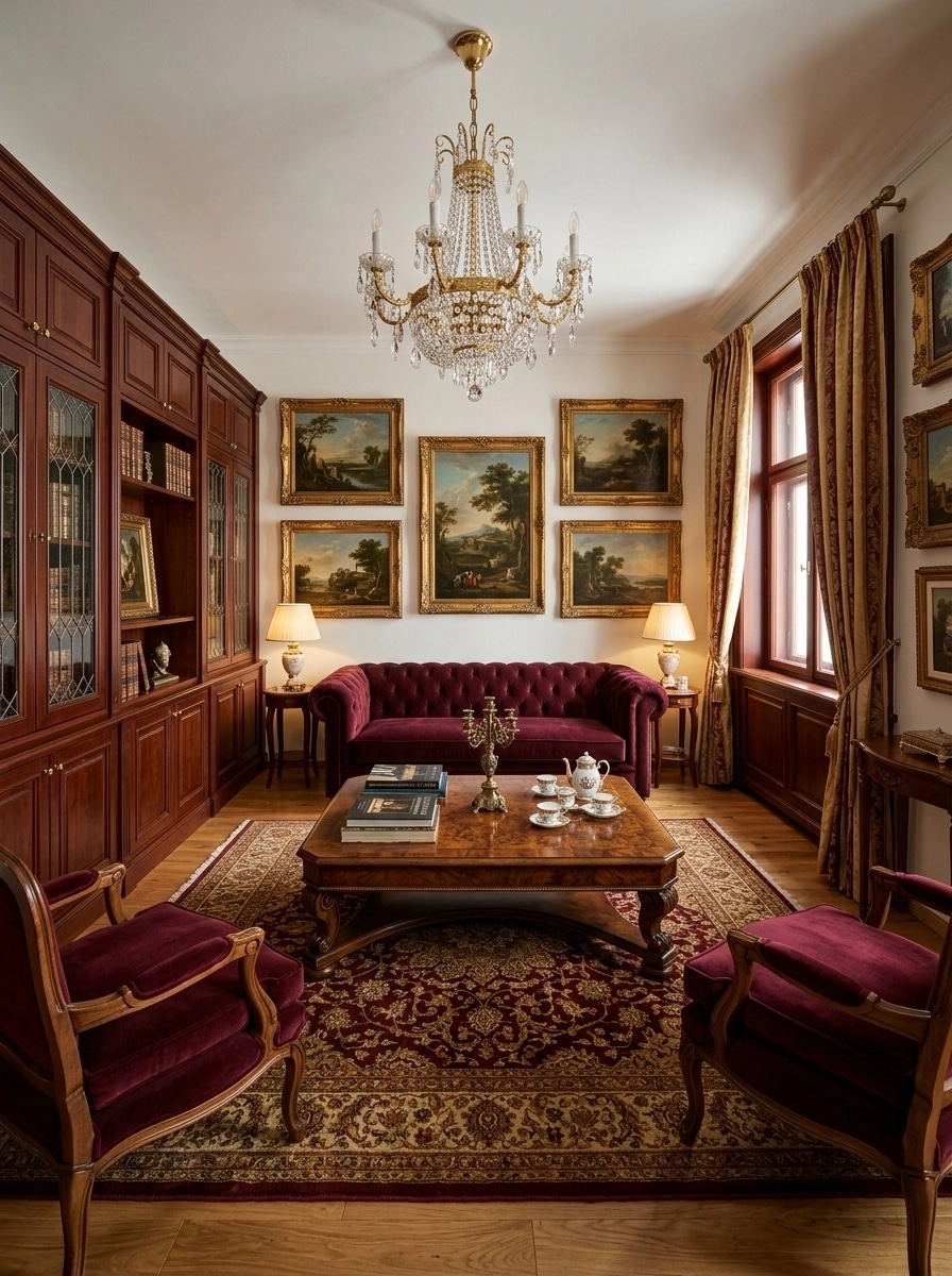 Interior design in Classic style — Living Room by GenRoom AI