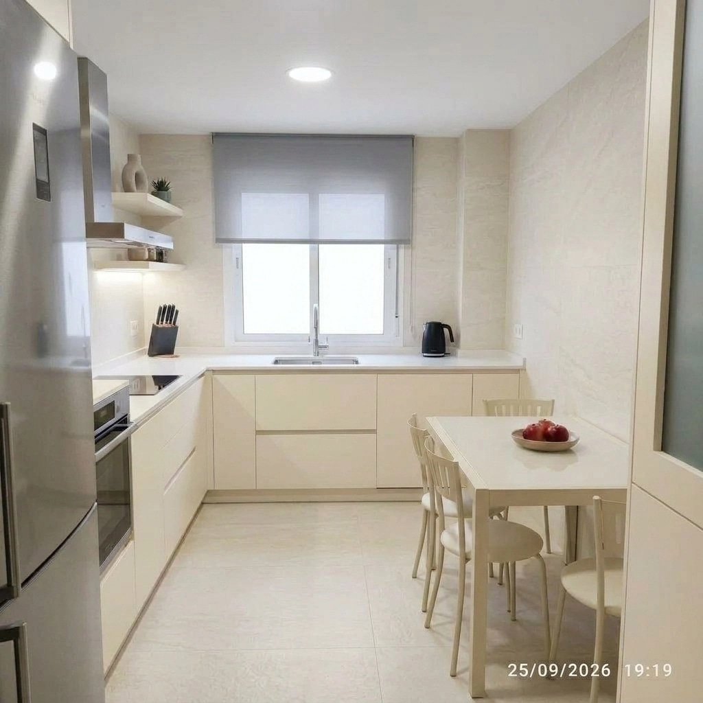 Kitchen interior in no_style style — photo by GenRoom AI