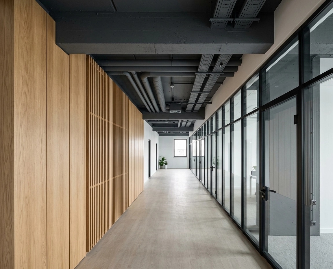 Hallway interior in no_style style — photo by GenRoom AI