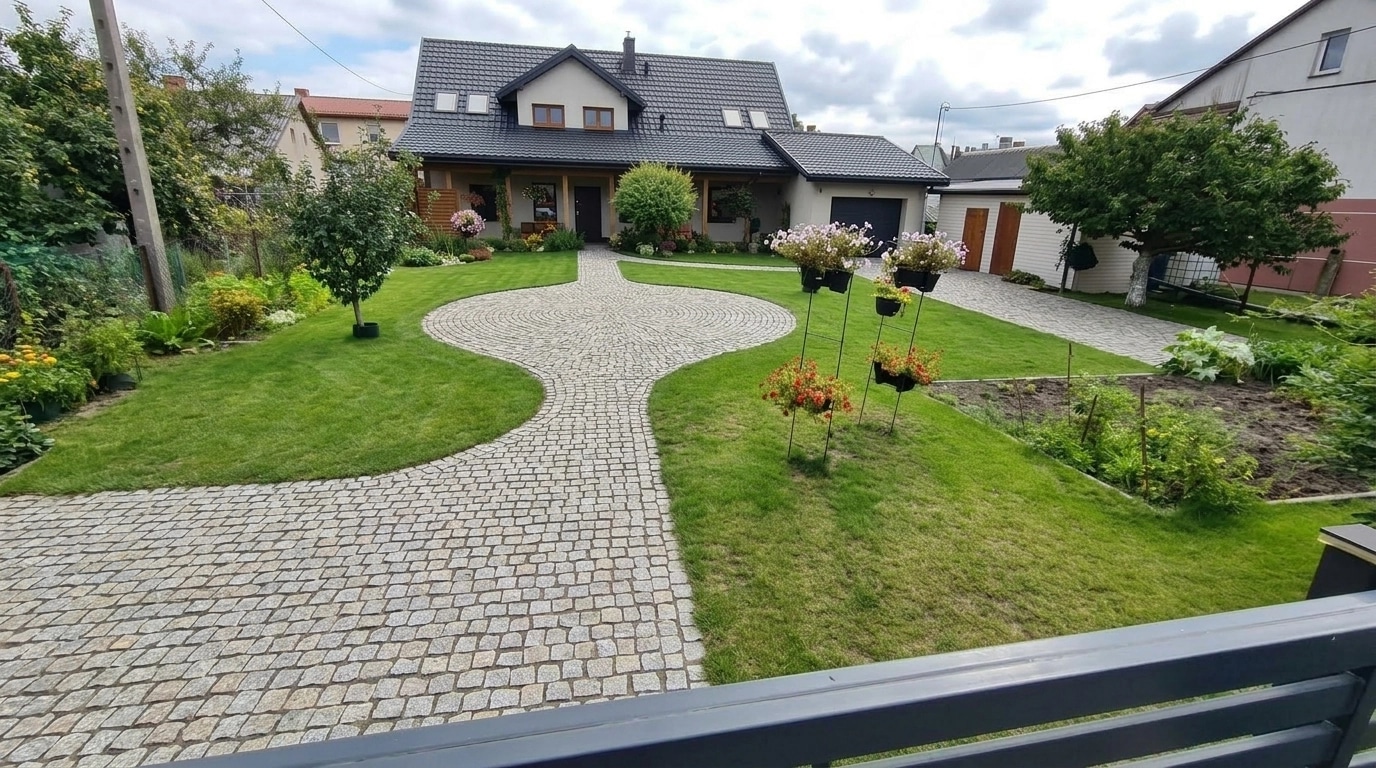 Yard design in no_style style — photo by GenRoom AI