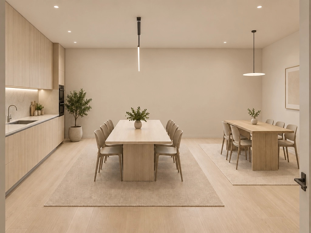 Interior design in Minimalism style — Living Room by GenRoom AI