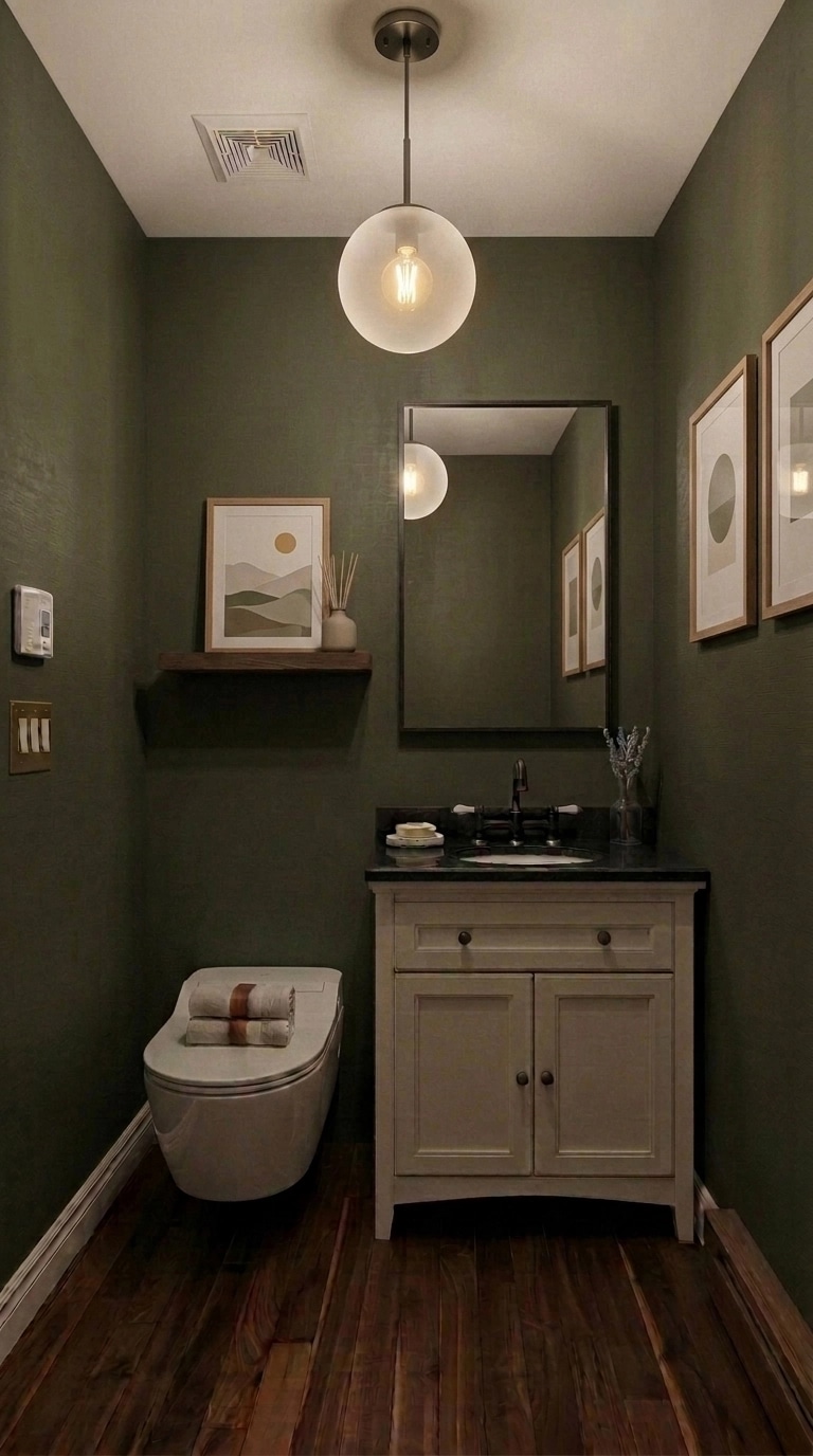 Interior design in Coastal / Hamptons style — Bathroom by GenRoom AI