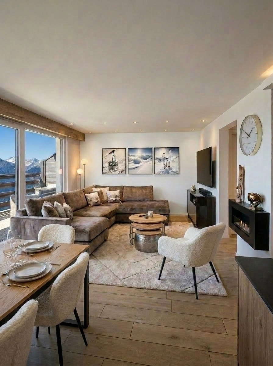 Interior design in Contemporary style — Living Room by GenRoom AI