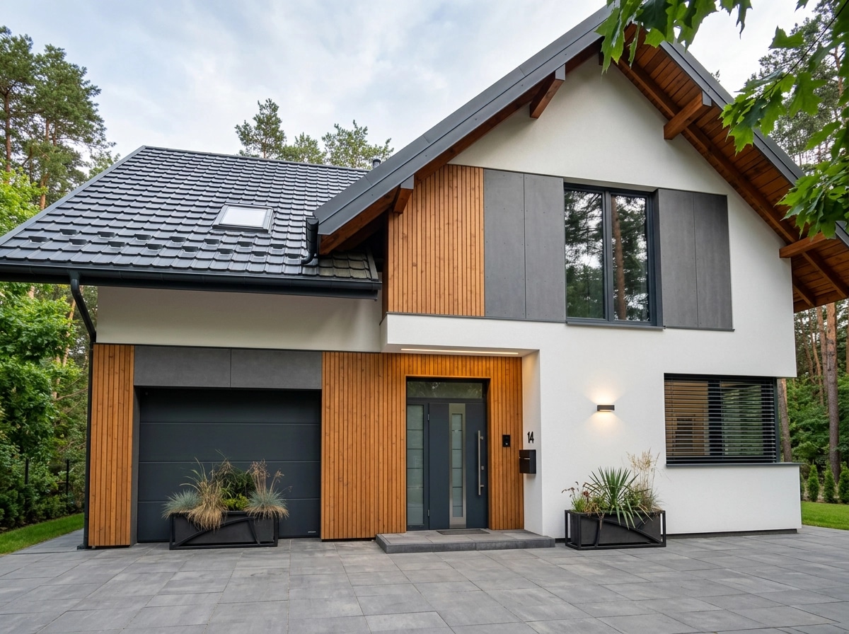 Contemporary Facade Facade design — facade photo by GenRoom AI