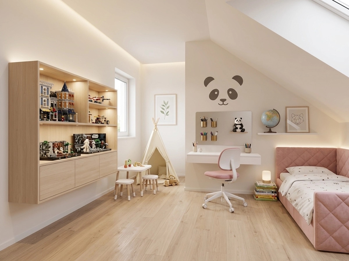 Minimalism Çocuk Odası design — interior photo by GenRoom AI