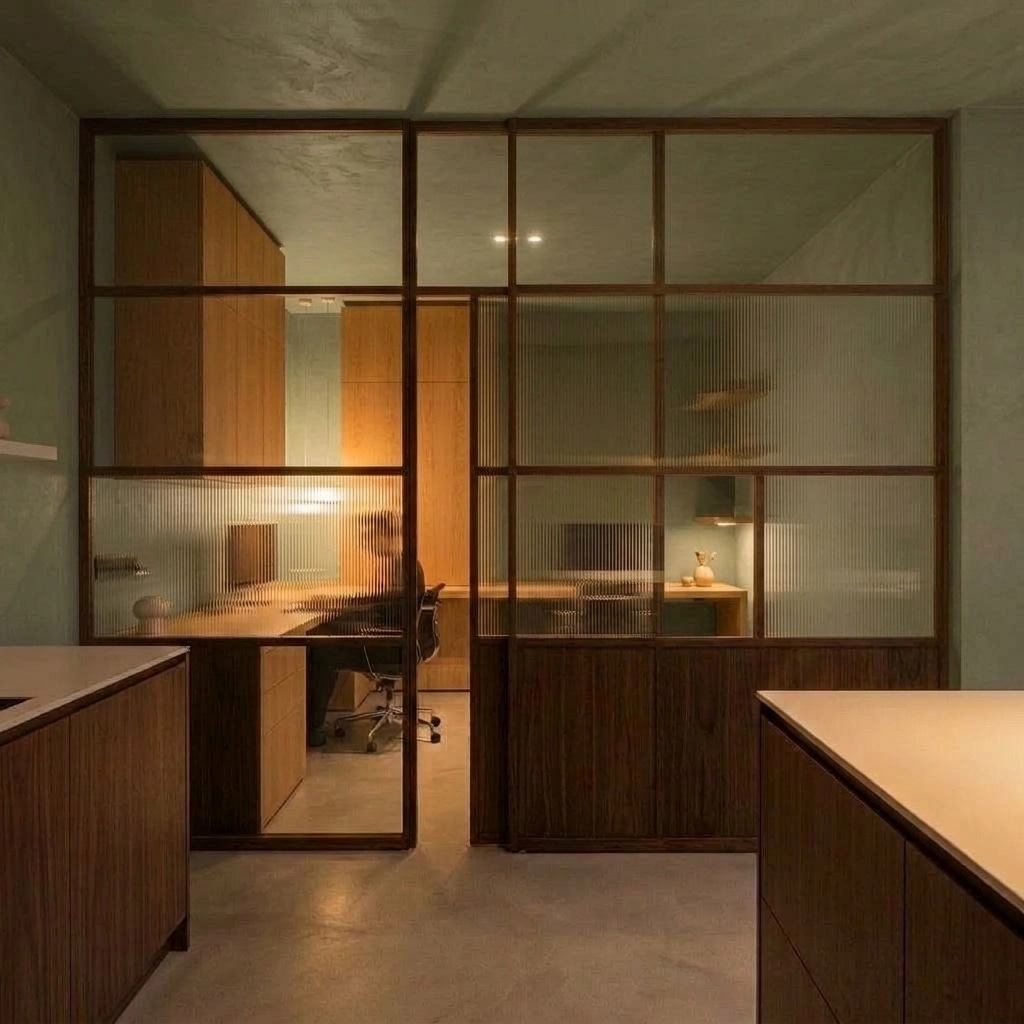 Office interior in no_style style — photo by GenRoom AI