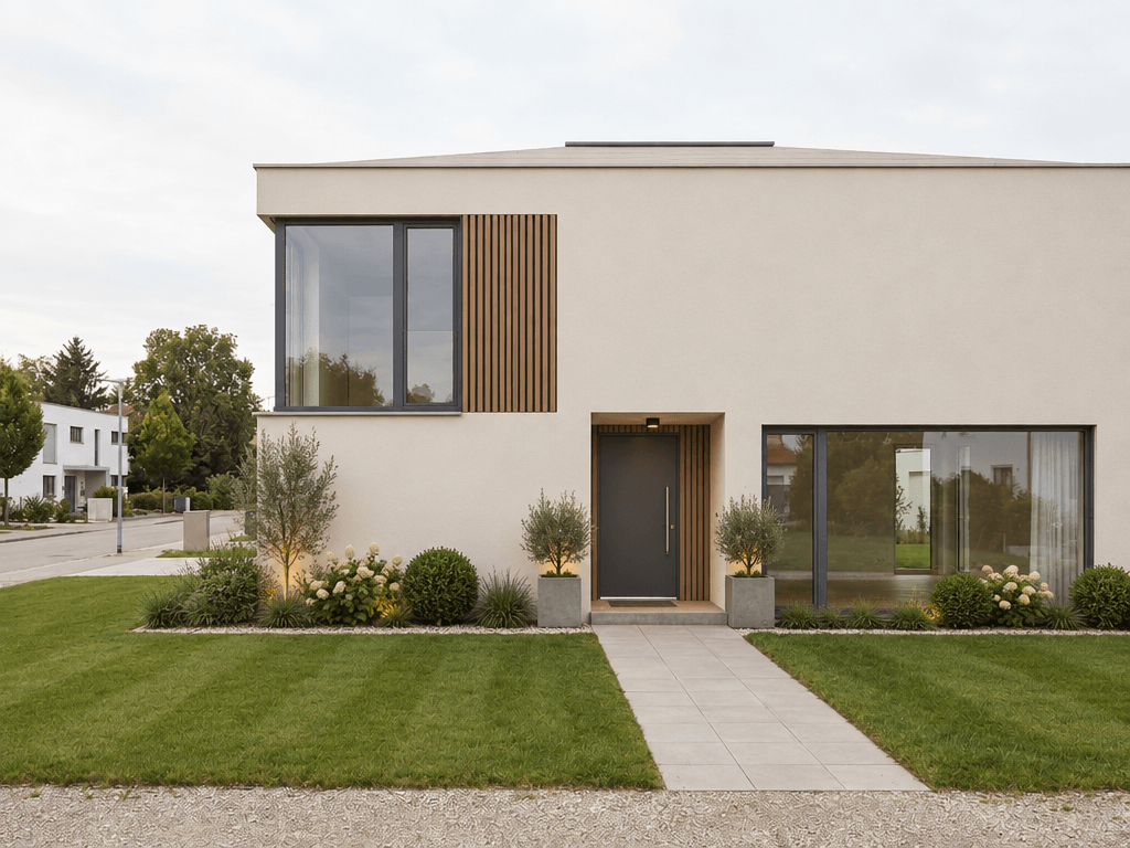 Contemporary Facade Facade design — facade photo by GenRoom AI