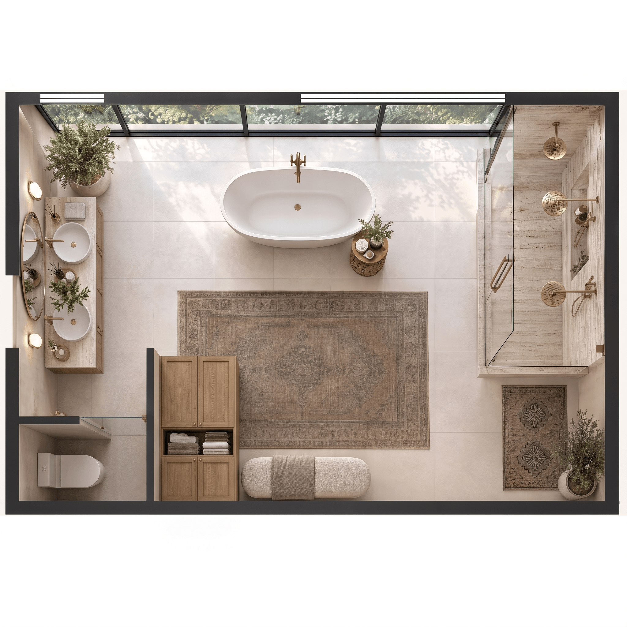 Interior design in Contemporary style — Living Room by GenRoom AI