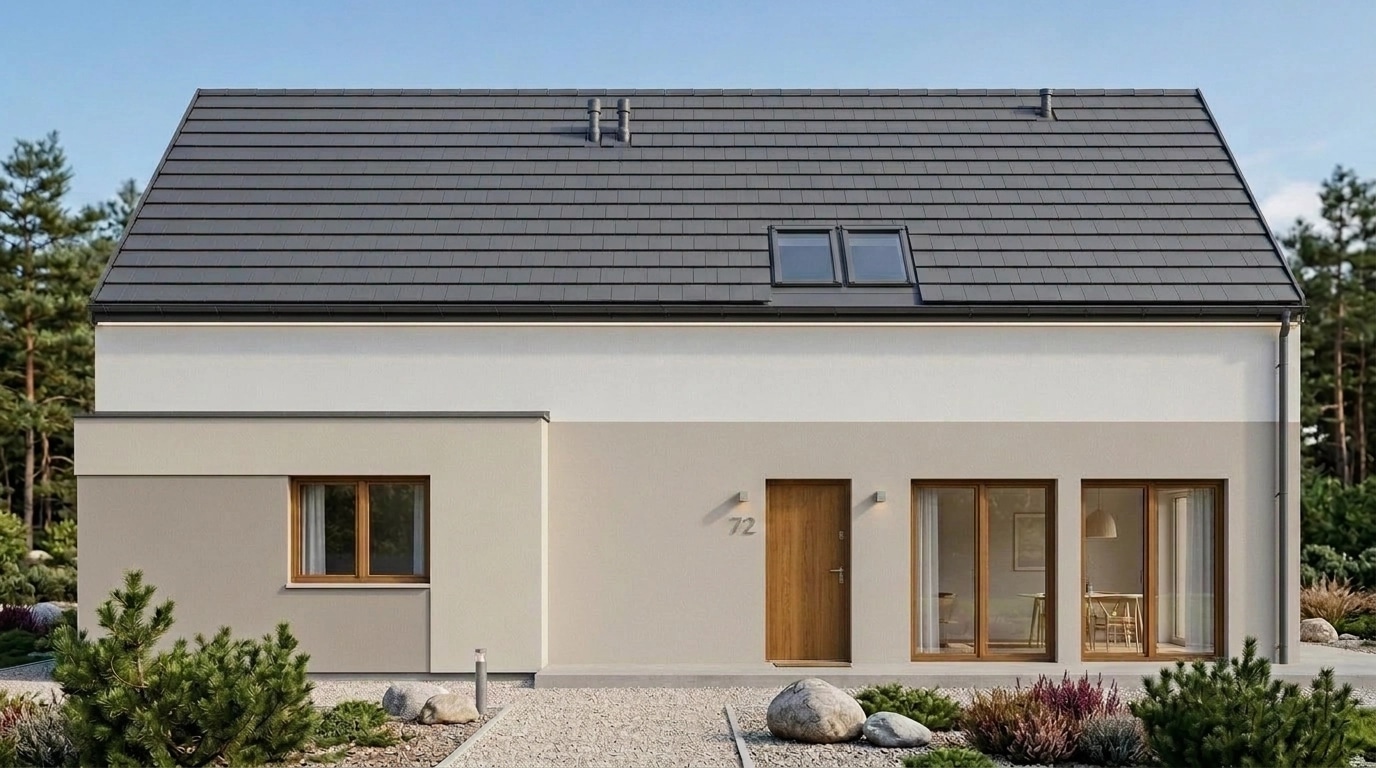 Scandinavian Facade Facade design — facade photo by GenRoom AI