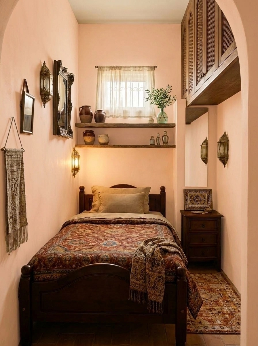 Interior design in Mediterranean style — Bedroom by GenRoom AI