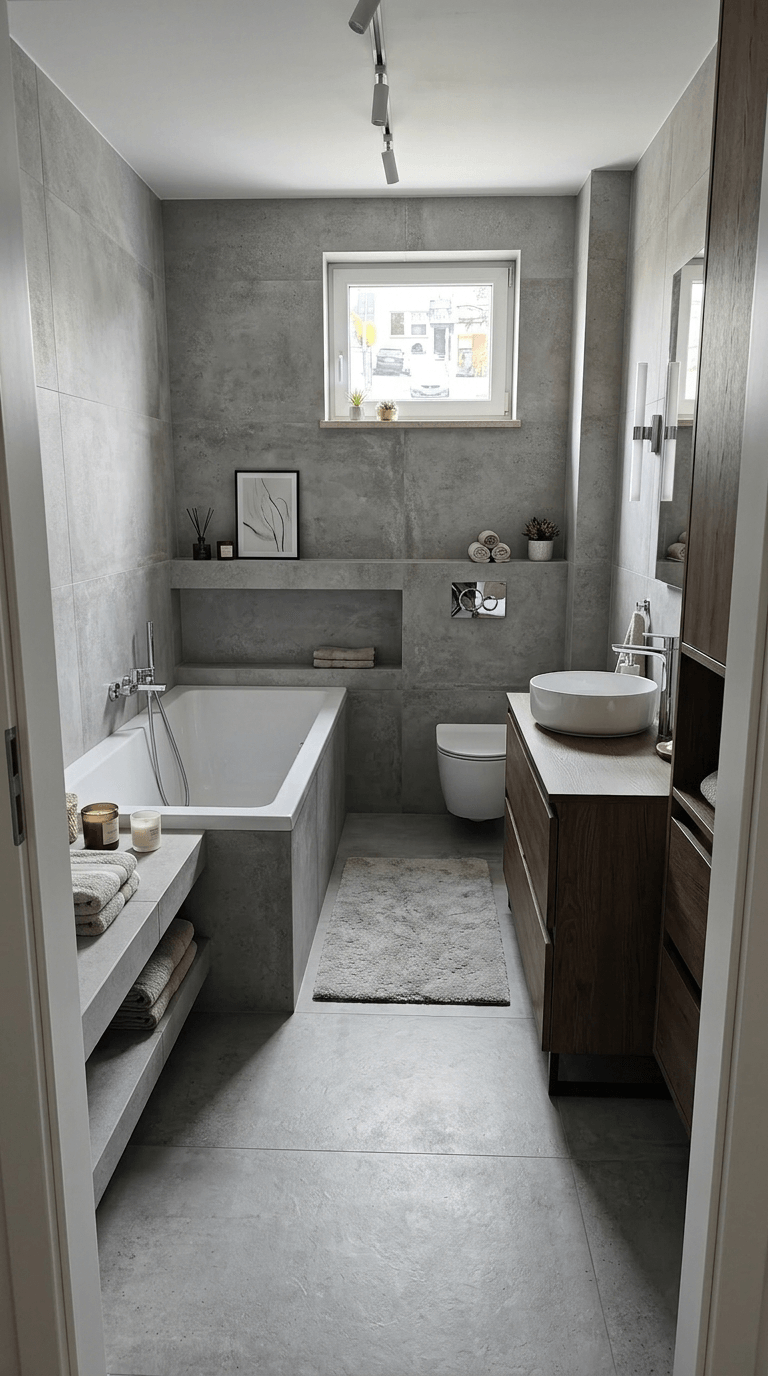 Bathroom interior in no_style style — photo by GenRoom AI