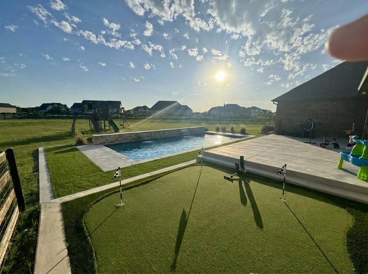 Yard design in no_style style — photo by GenRoom AI