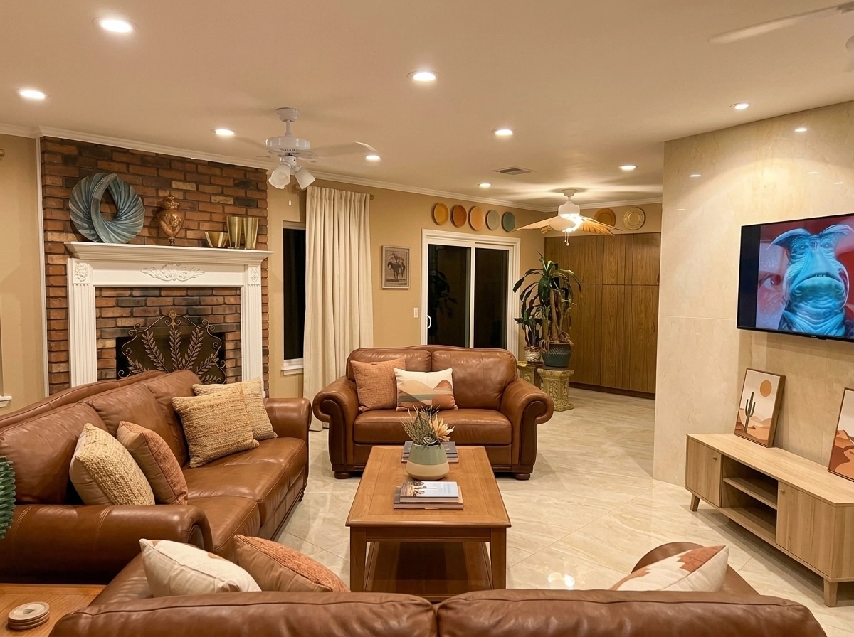 Interior design in Contemporary style — Living Room by GenRoom AI