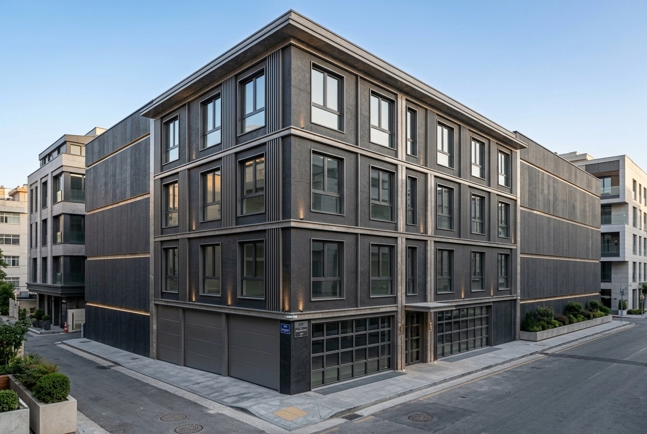Facade design in Contemporary Facade style — Facade by GenRoom AI